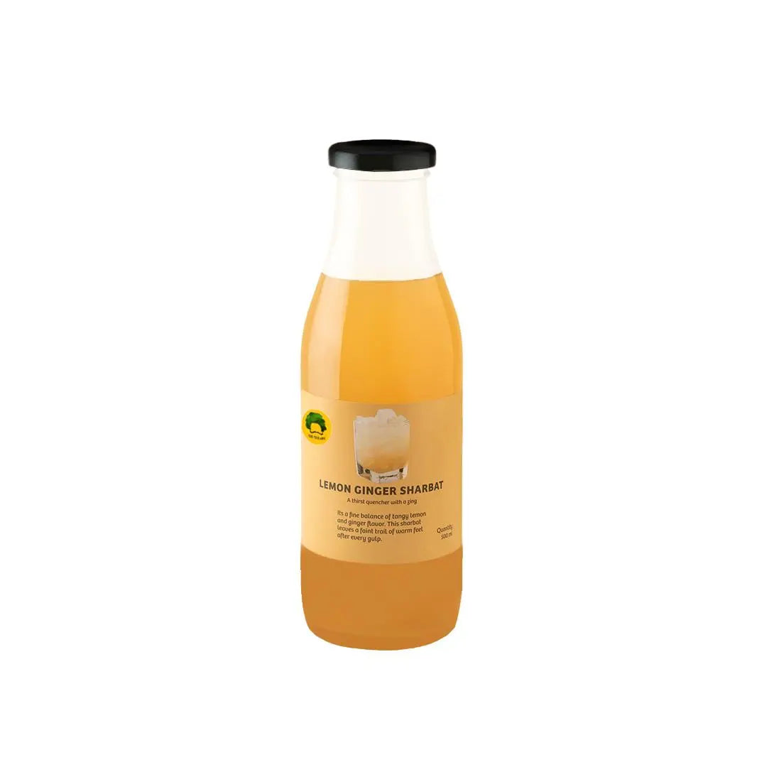 Lemon Ginger Sharbat · 500ml · 12-15 servings Tastes best when mixed with water or soda