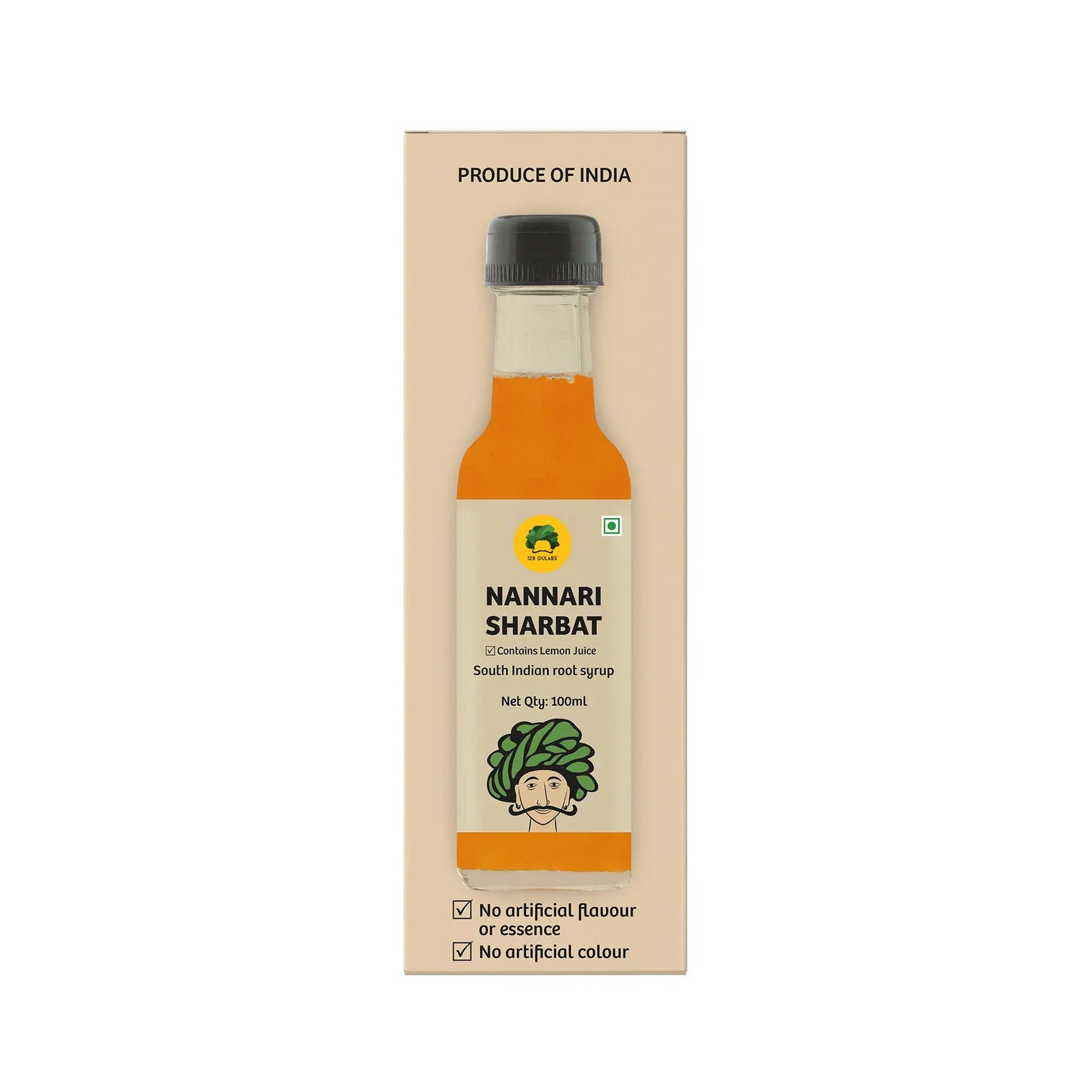 Nannari Mini Sharbat · 100ml · 2-3 servings Tastes best when mixed with water