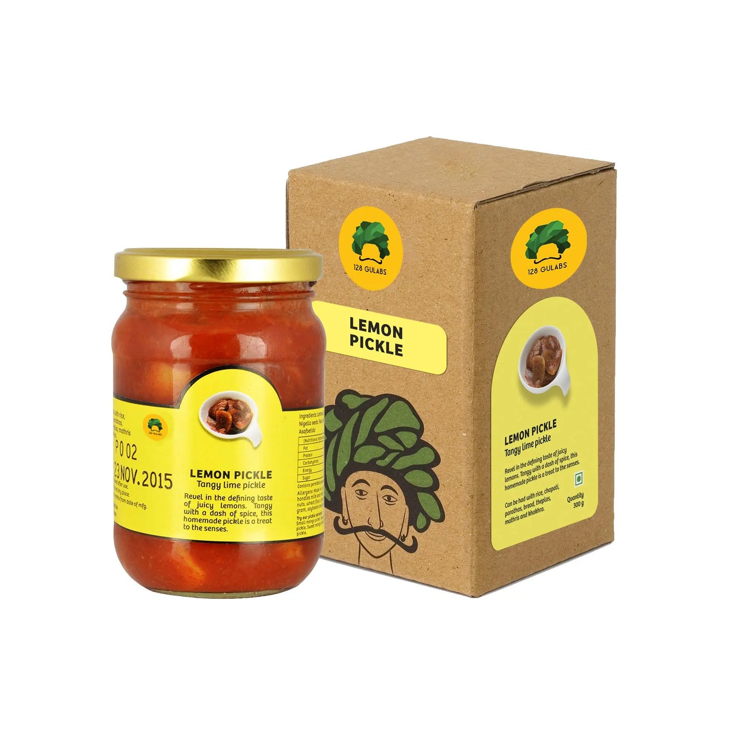Tangy Lemon Pickle 300 grams