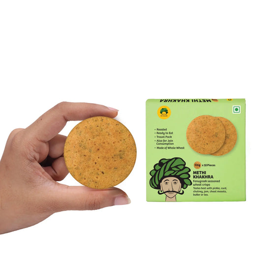 Tiny Methi Khakhra 10 pieces