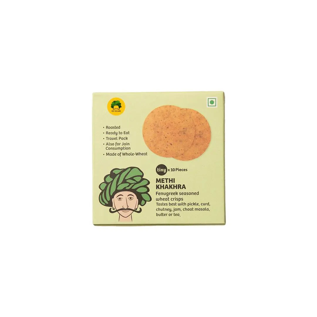 Tiny Methi Khakhra 10 pieces