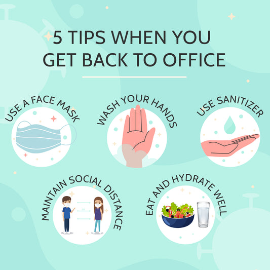 5 Tips for Working from Office in the New Normal