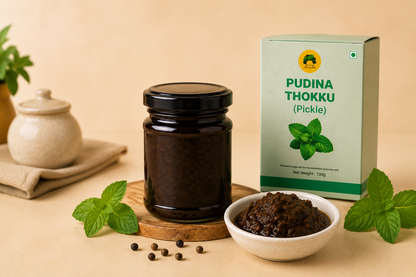 Pudina thokku (pickle) (100 grams) GULABS