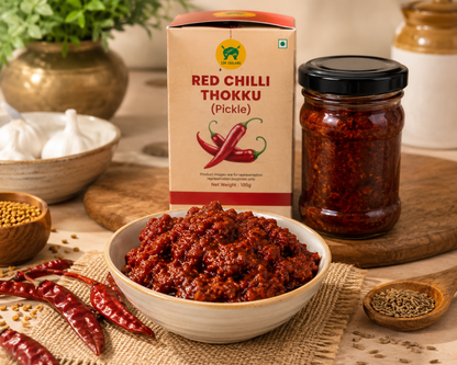 Red chilli thokku (pickle) (100 grams) GULABS