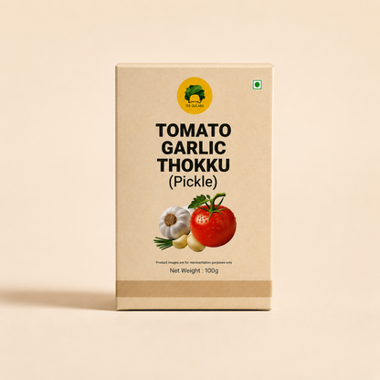 Tomato Garlic thokku (pickle) (100 grams) GULABS