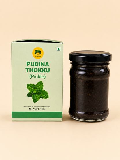 Pudina thokku (pickle) (100 grams) GULABS
