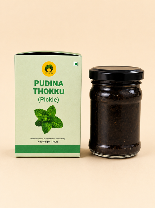 Pudina thokku (pickle) (100 grams) GULABS