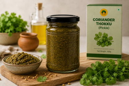 Coriander thokku (Pickle) (100 grams) GULABS
