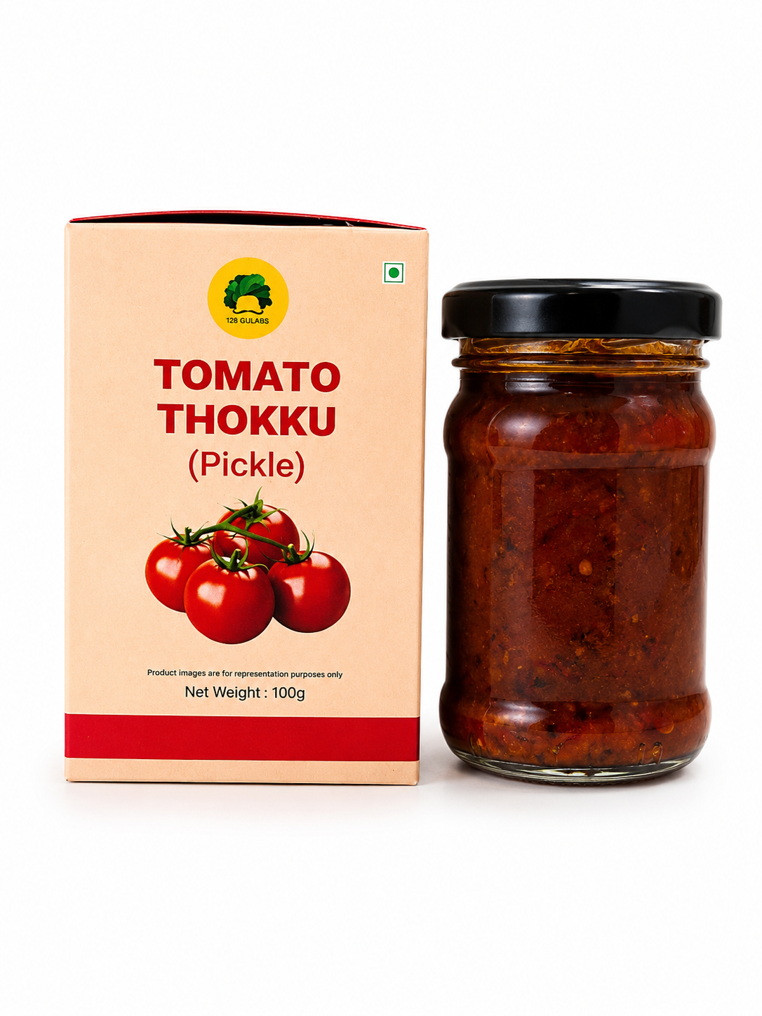 Tomato thokku (pickle) (100 grams) 100 grams