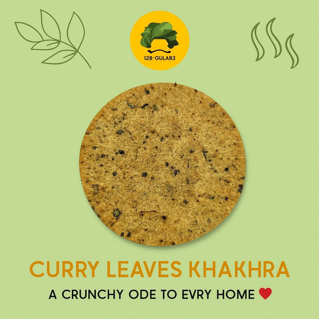 Tiny curry leaves khakhra GULABS