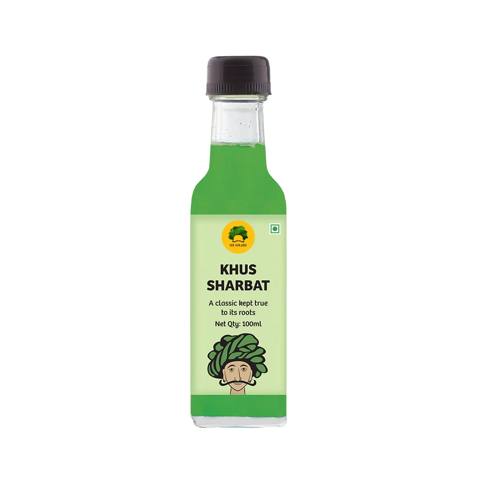 Khus Mini Sharbat · 100ml · 2-3 servings Tastes best when mixed with water