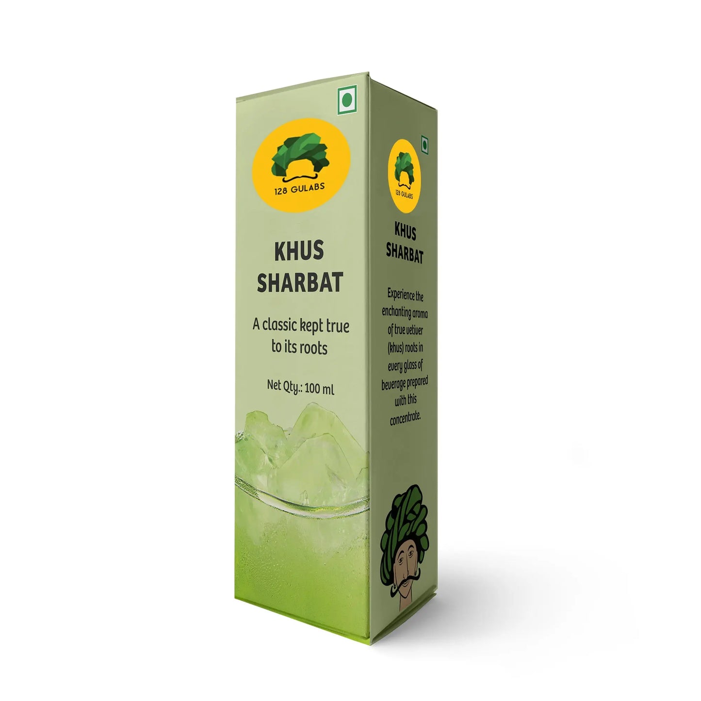 Khus Mini Sharbat · 100ml · 2-3 servings Tastes best when mixed with water