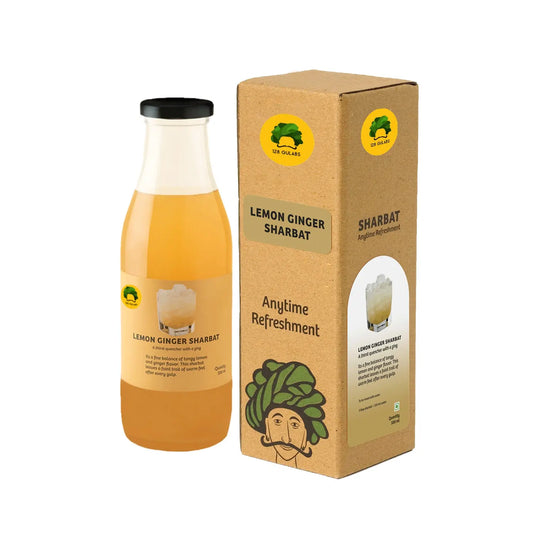 Lemon Ginger Sharbat · 500ml · 12-15 servings Tastes best when mixed with water or soda