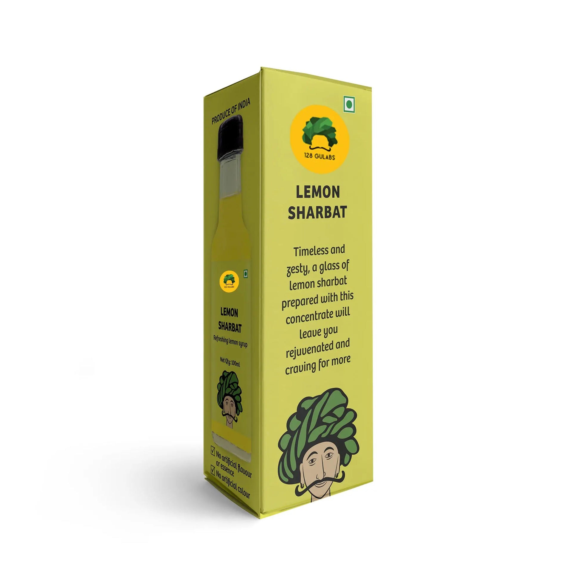 Lemon Mini Sharbat · 100ml · 2-3 servings Tastes best when mixed with water