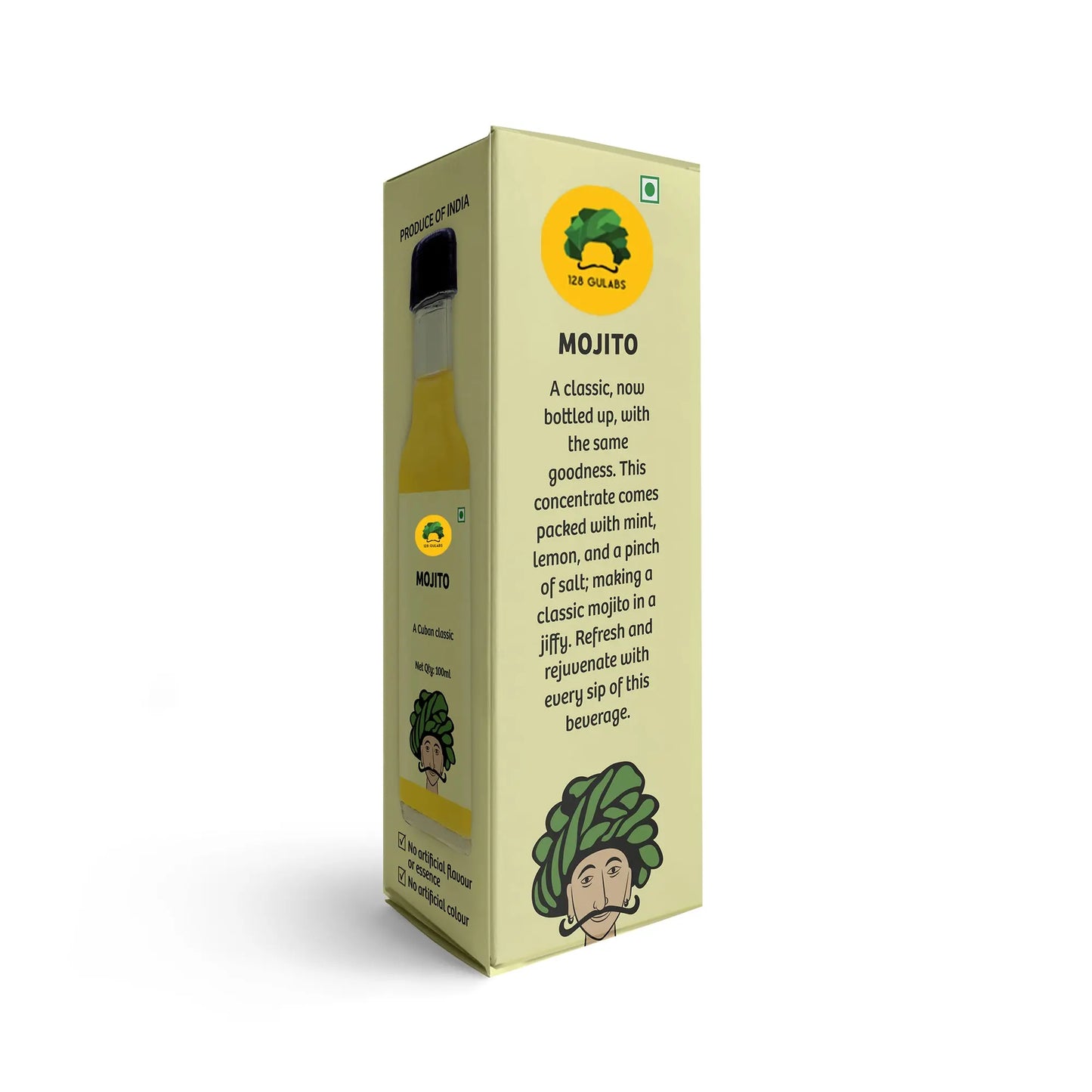 Mojito Mini Sharbat · 100ml · 2-3 servings Tastes best when mixed with water