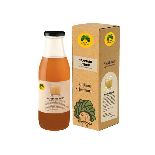 Nannari - Refreshing Root Syrup · 500ml · 12-15 servings Tastes best when mixed with water or soda