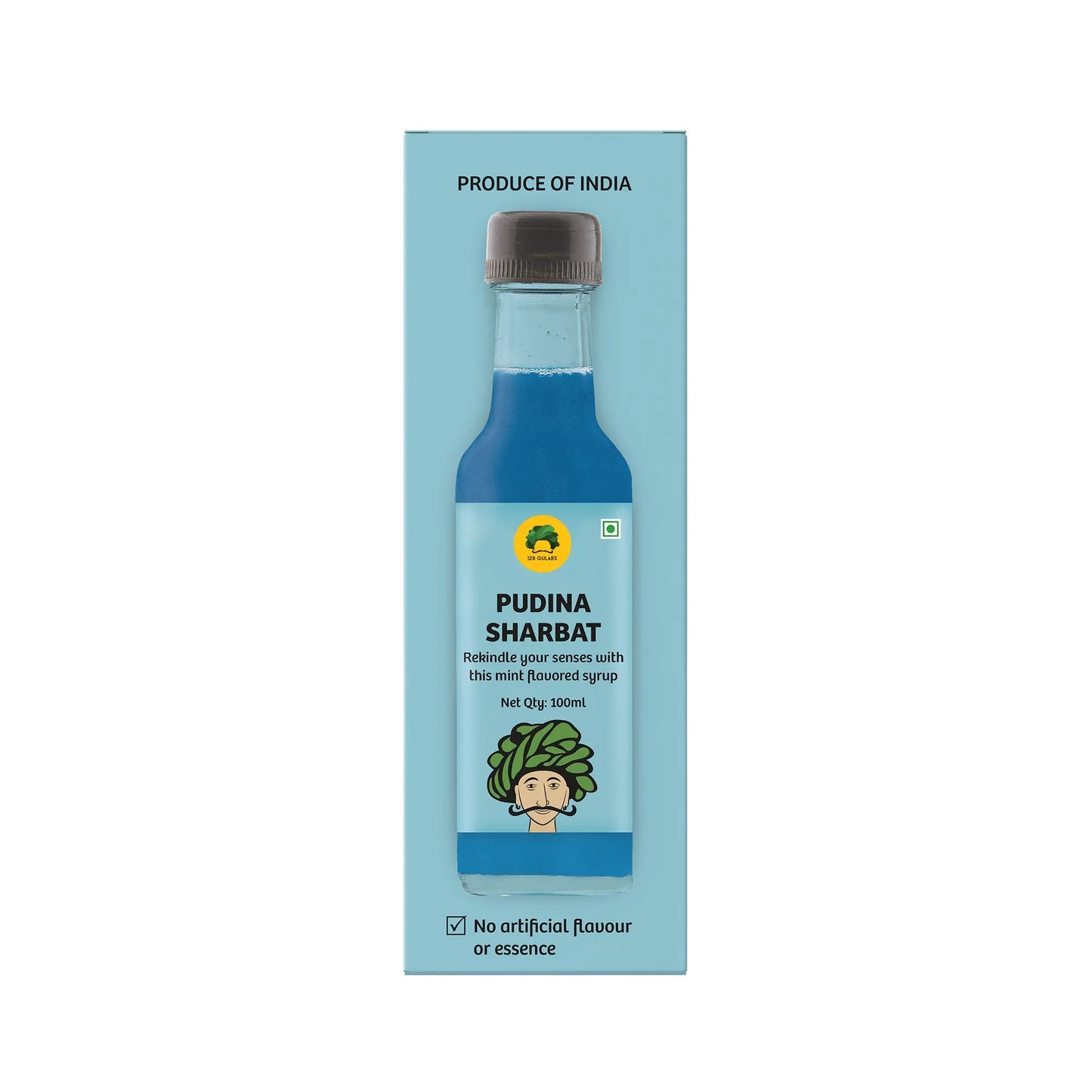 Pudina Mini Sharbat · 100ml · 2-3 servings Tastes best when mixed with water