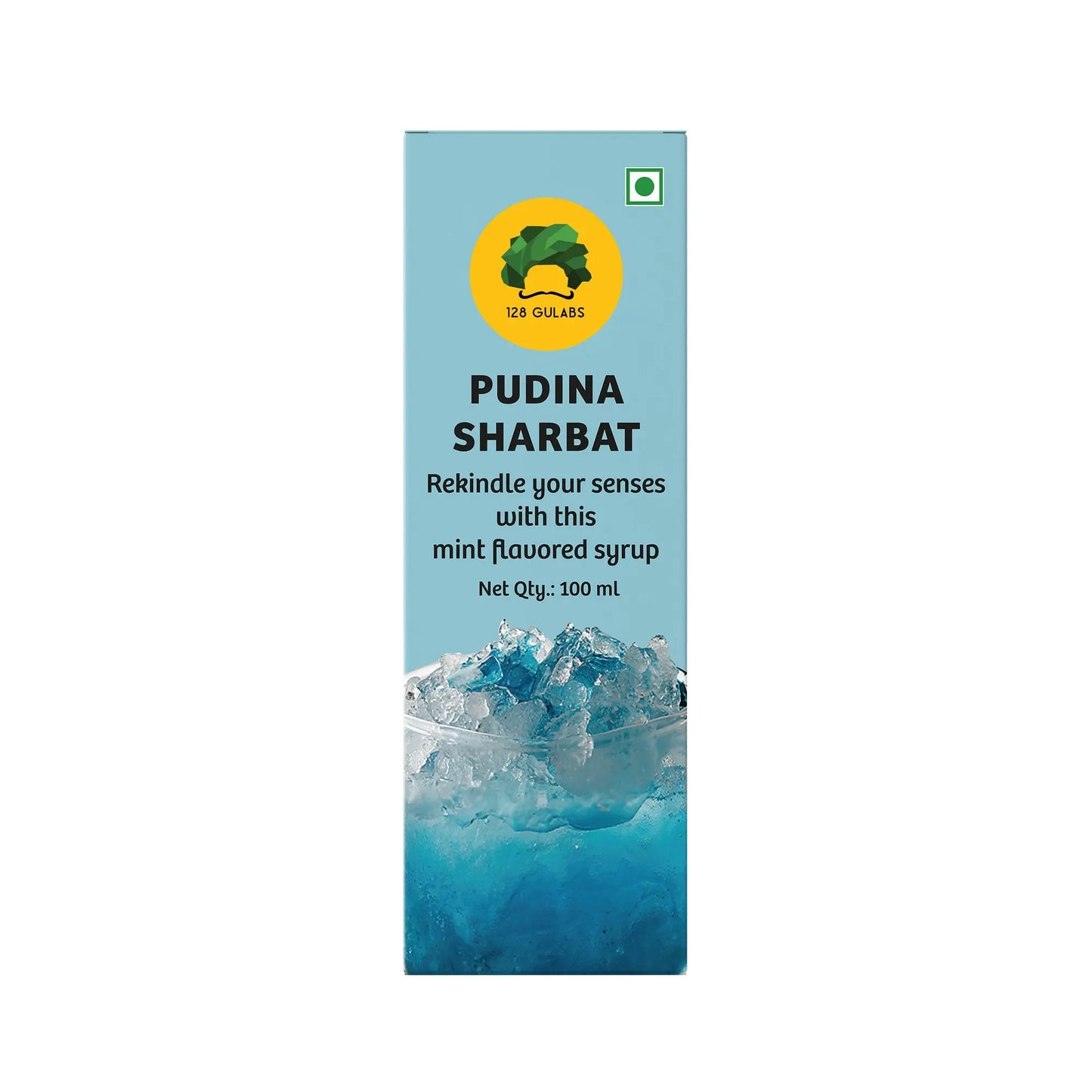 Pudina Mini Sharbat · 100ml · 2-3 servings Tastes best when mixed with water