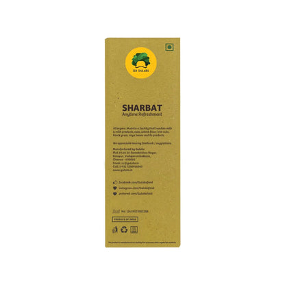 Pudina Sharbat (Mint Syrup) · 500ml · 12-15 servings Tastes best when mixed in water or soda