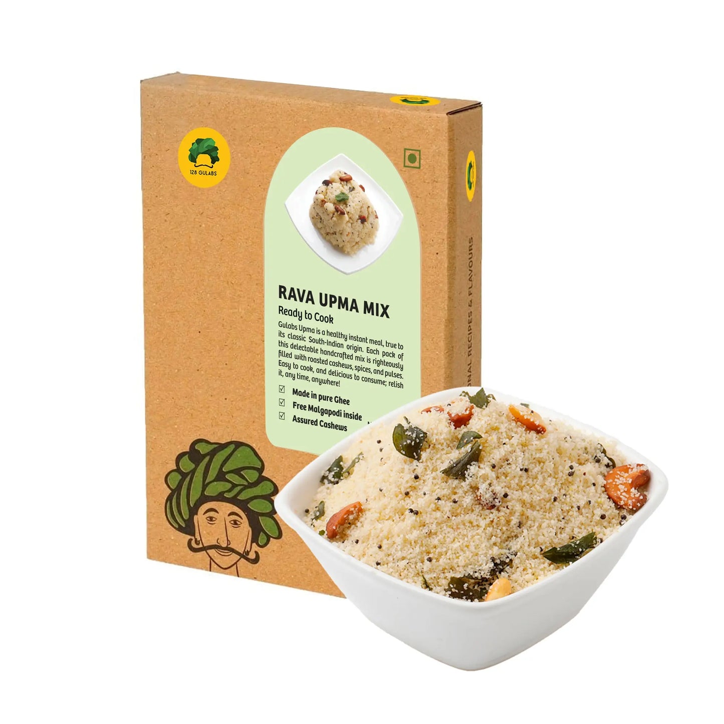 Rava Upma Mix with Malgapodi 100 grams