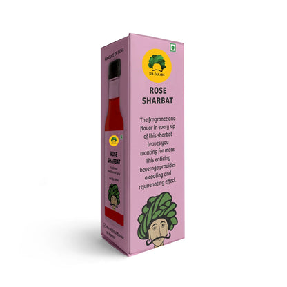 Rose Mini Sharbat (Syrup) · 100 ml · 2-3 servings Tastes best when mixed with water or milk